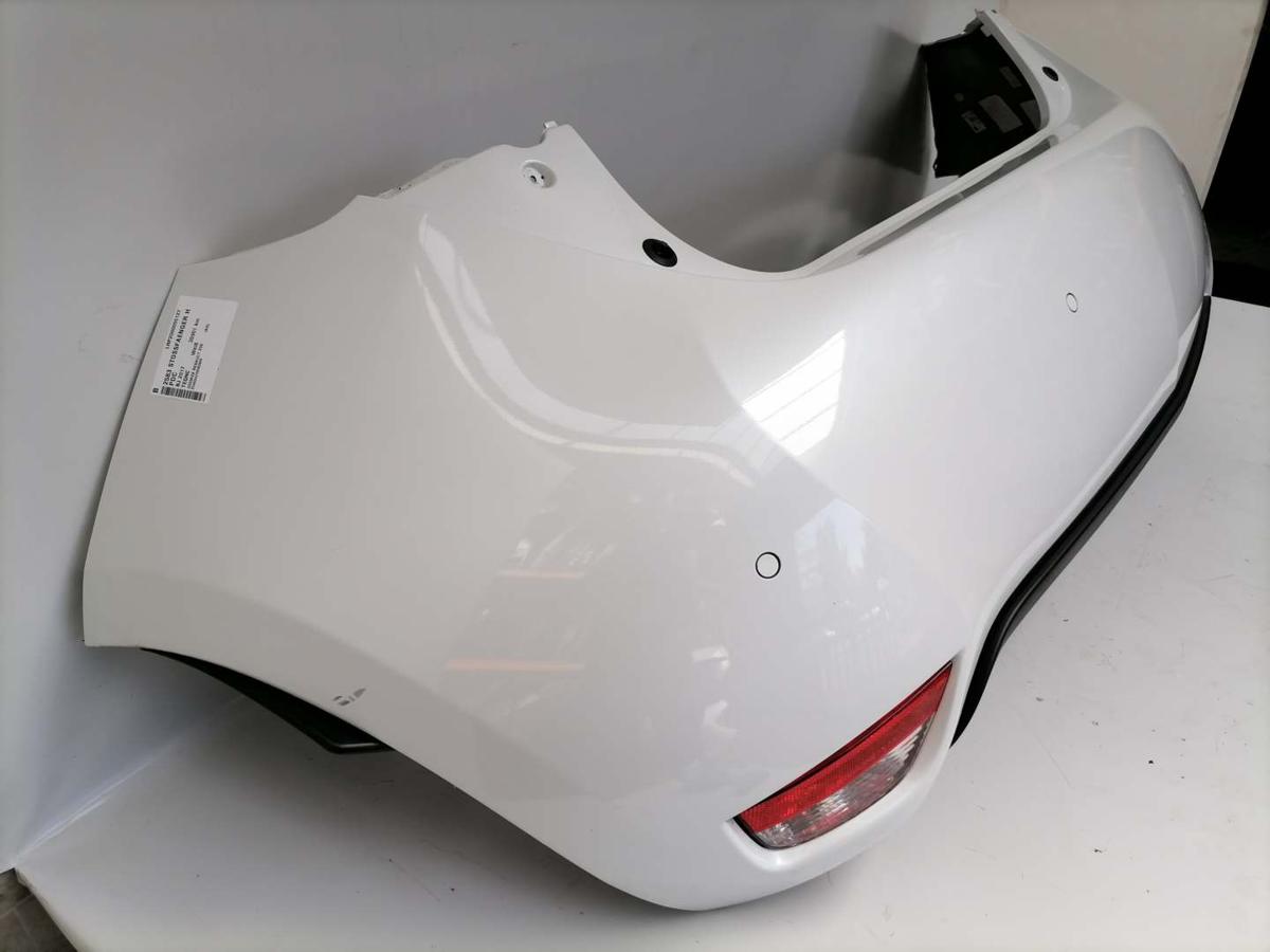 Renault Zoe original Stoßstange Stossfänger hinten TEQNC Weiß Bj.2017